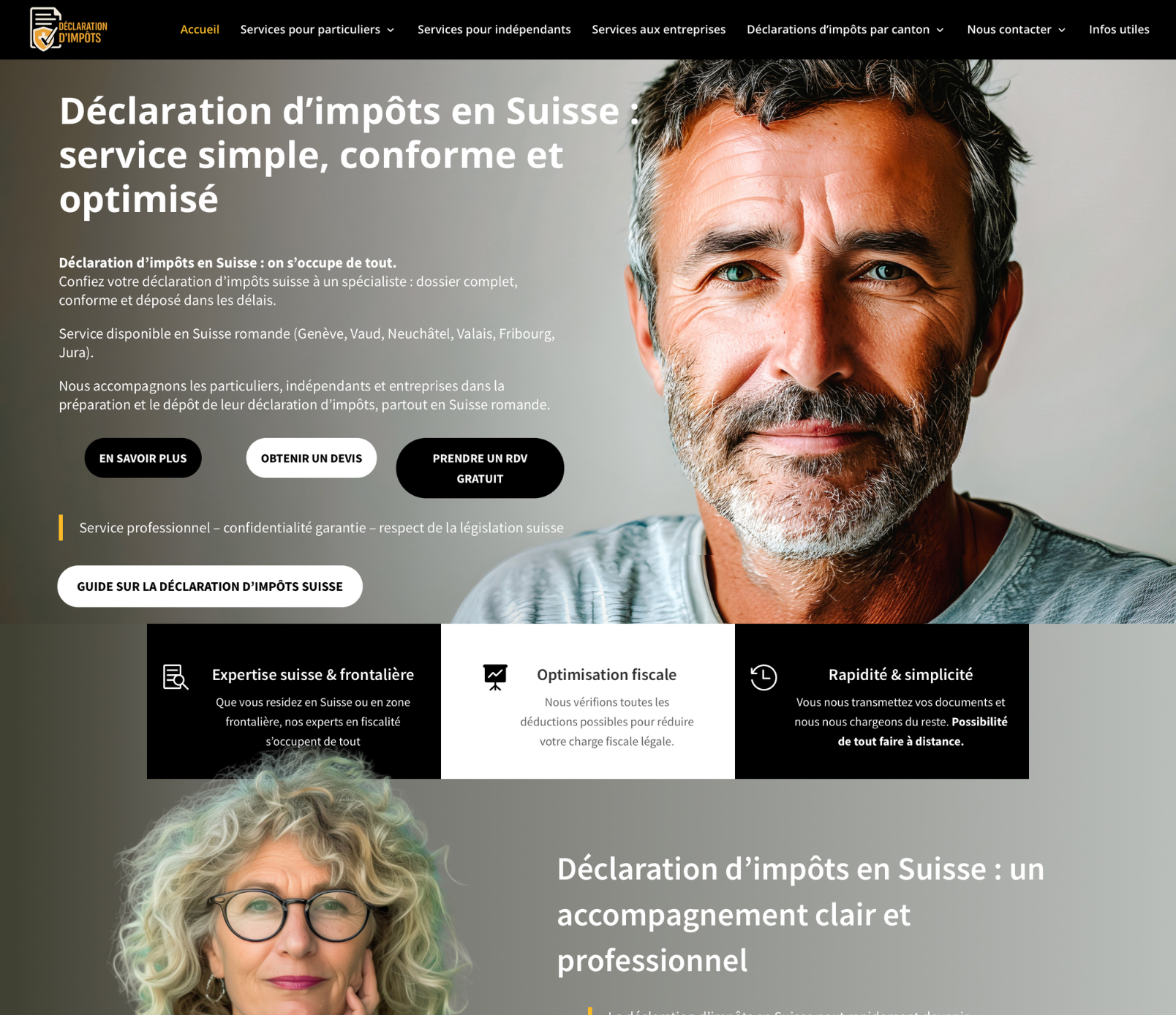 Conseiller fiscale en déclaration d'impôts 2025 à Genève