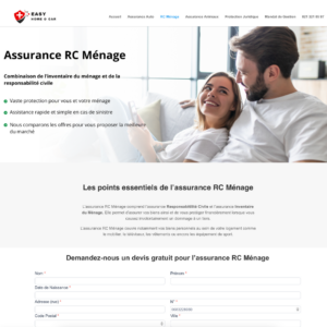 Assurance RC Ménage
